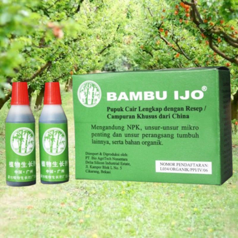 Jual Botol Pupuk Cair Bambu Ijo Ml Shopee Indonesia