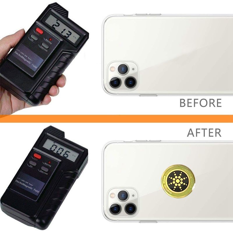 Stiker Anti Radiasi untuk HP Laptop Alat Elektronik Lain Quantum Shield Science Original Import High