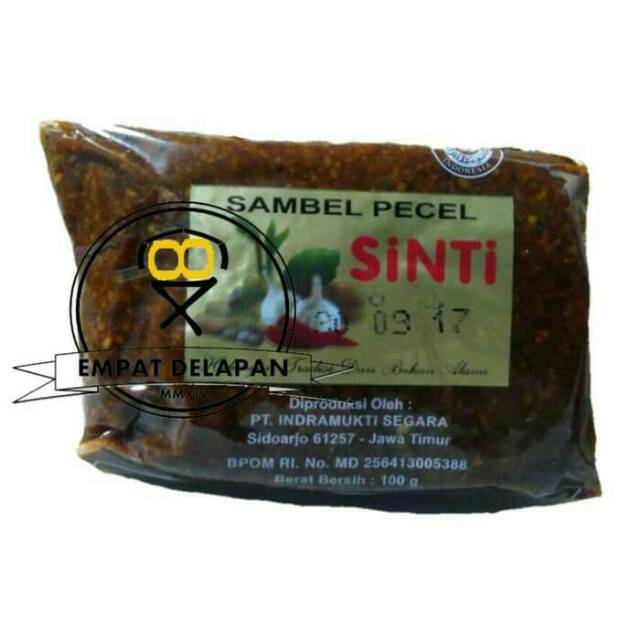 

Sambal Pecel Sinti 100 Gram