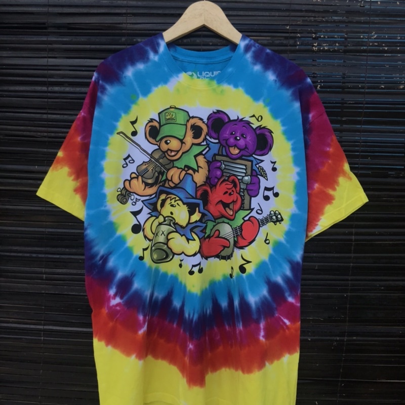 Tshirt Band Original GRATEFUL DEAD ‘Jamboree’ Tiedye