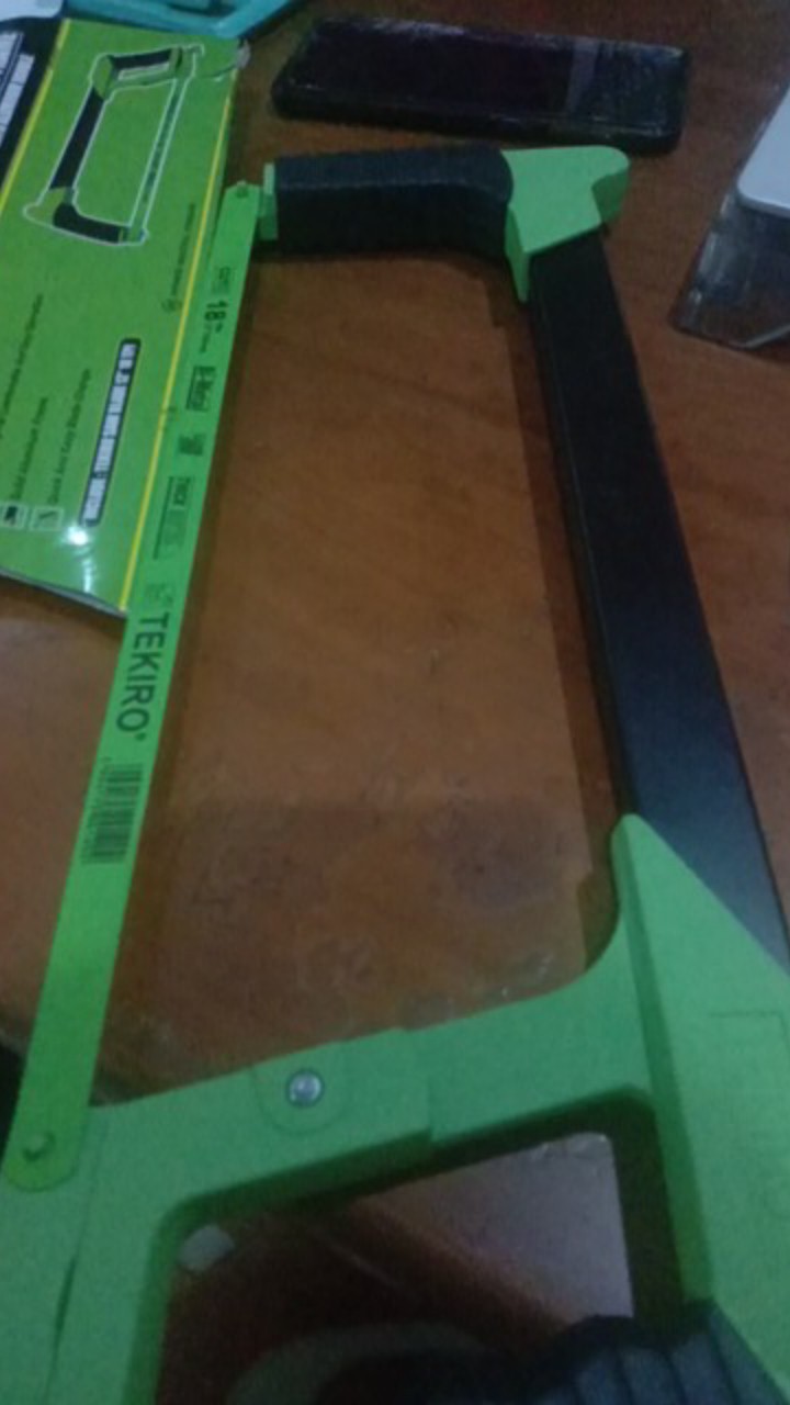 Tekiro Gergaji Besi Satu Set 12 Inch/ Gagang Gergaji Besi + Mata Gergaji 12