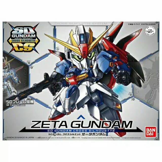MAINAN ROBOT GUNDAM SD CROSS ZETA