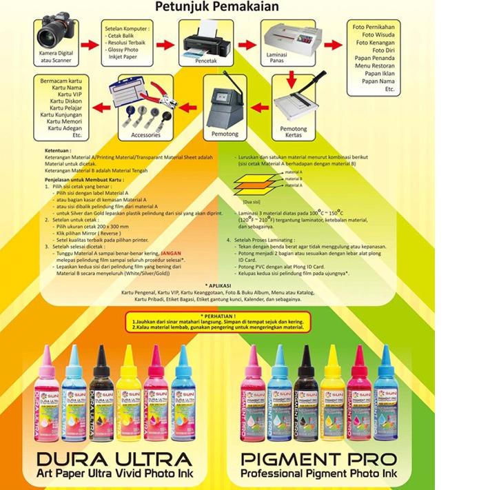 

Baru - Kertas PVC ID Card - SUN PVC ID Card Super White 0.76 Isi 5 Lembar = 50 Card 한