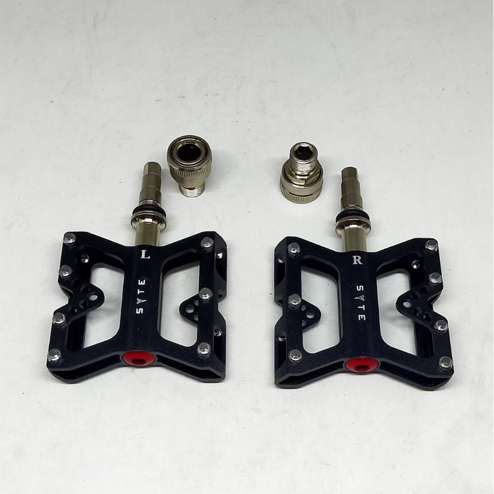 SYTE Pedal QR 3 bearing M415 Quick release CNC sepeda MTB lipat fixie