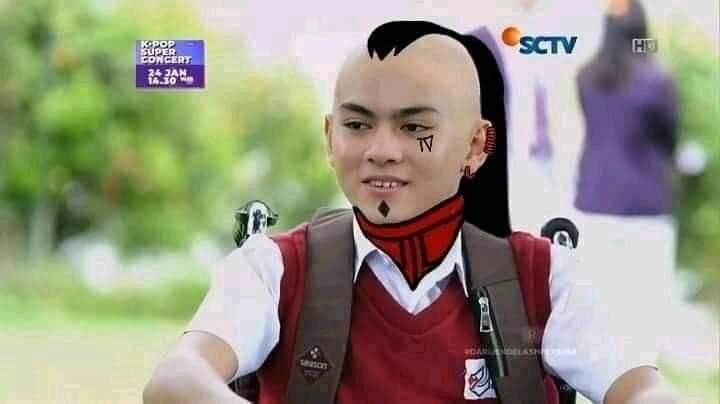 Bantara Navy Kemeja Batik Pria Full Furing Bahan Katun Primisima