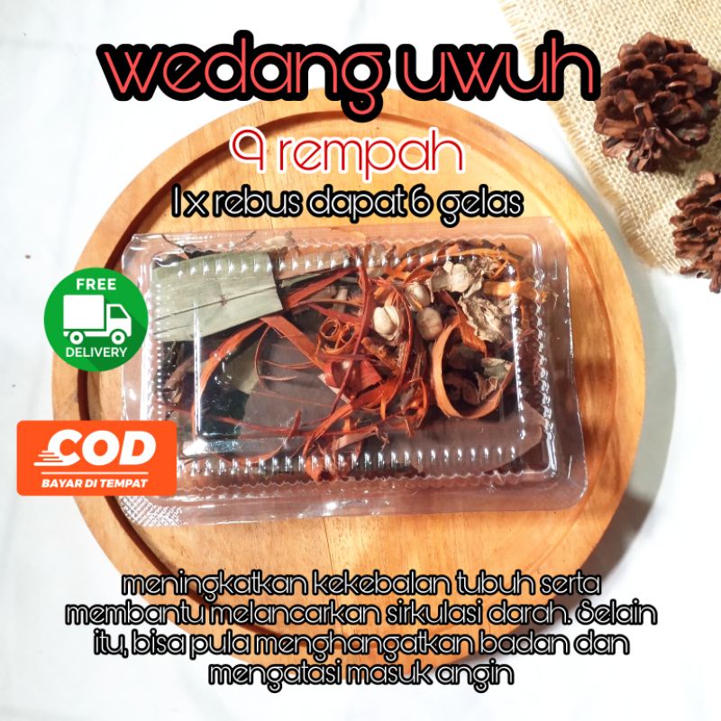 

Wedang Uwuh 9 Rempah - Uwuh Mengatasi Perut Kembung - Rempah Herbal