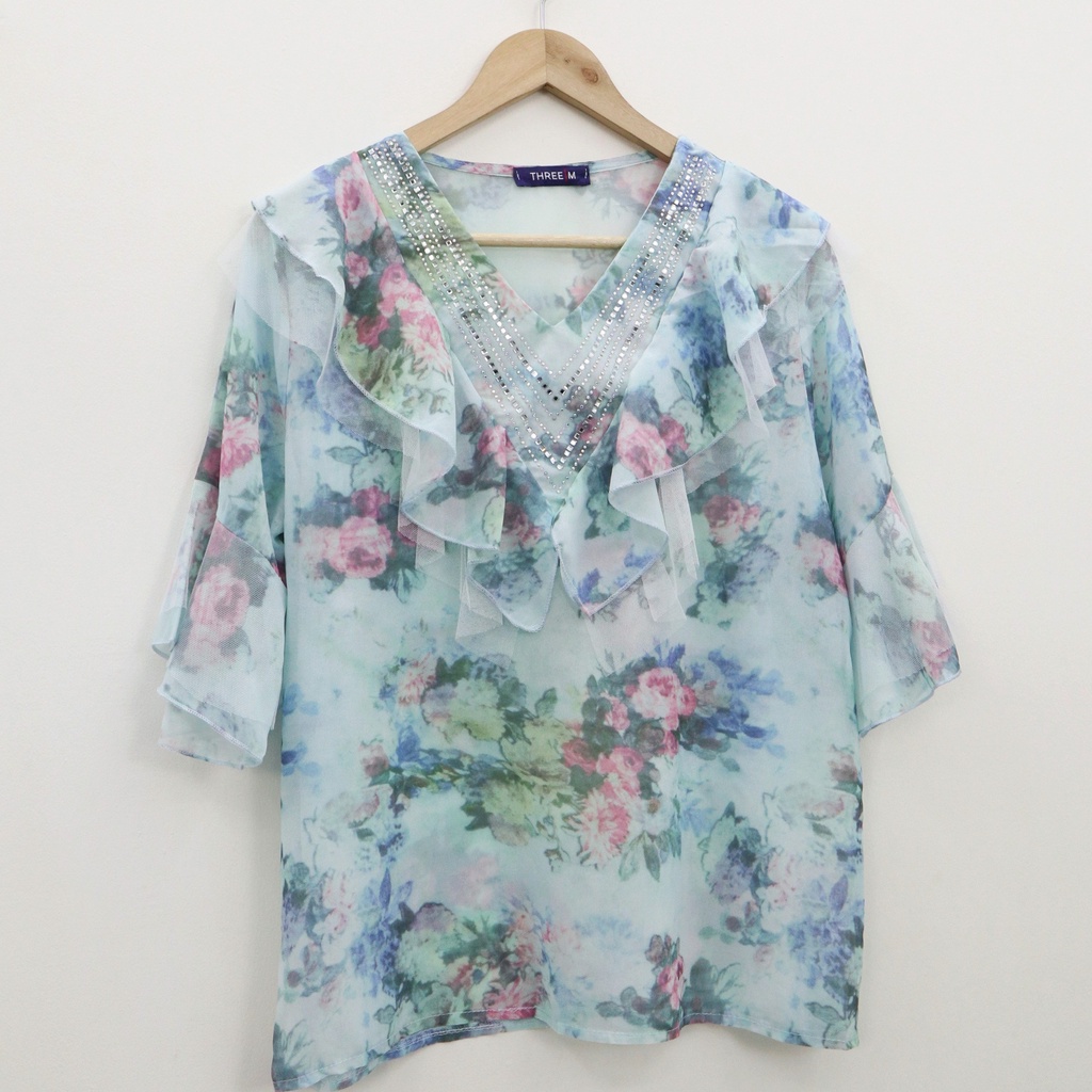 Arin flow top blouse - Thejanclothes