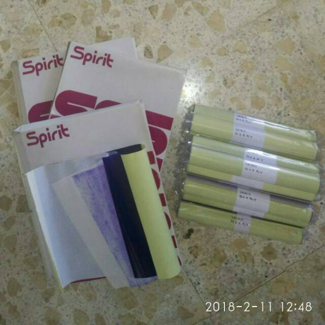 

Tattoo Transfer / Stencil / Thermal Paper SPIRIT