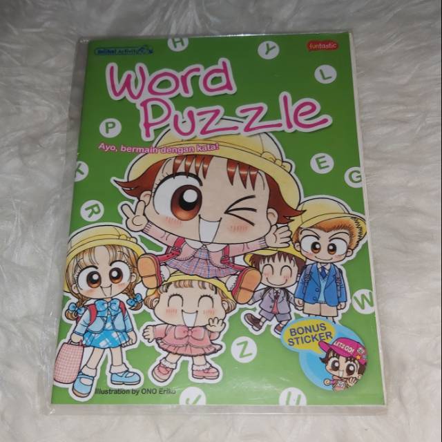 Word Puzzle Miiko Activity Book