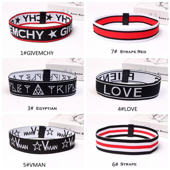 TERBARU HEADBAND HURUF HEADBAND ARTIS KOREA ELASTIC - Request