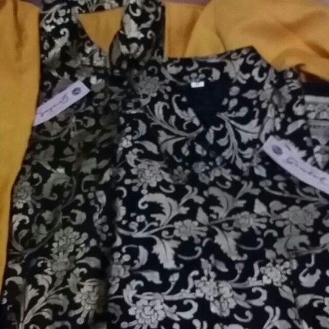 Baju Batik Couple Dan Wanita/sarimbit Gamis Assifa Batik Modern