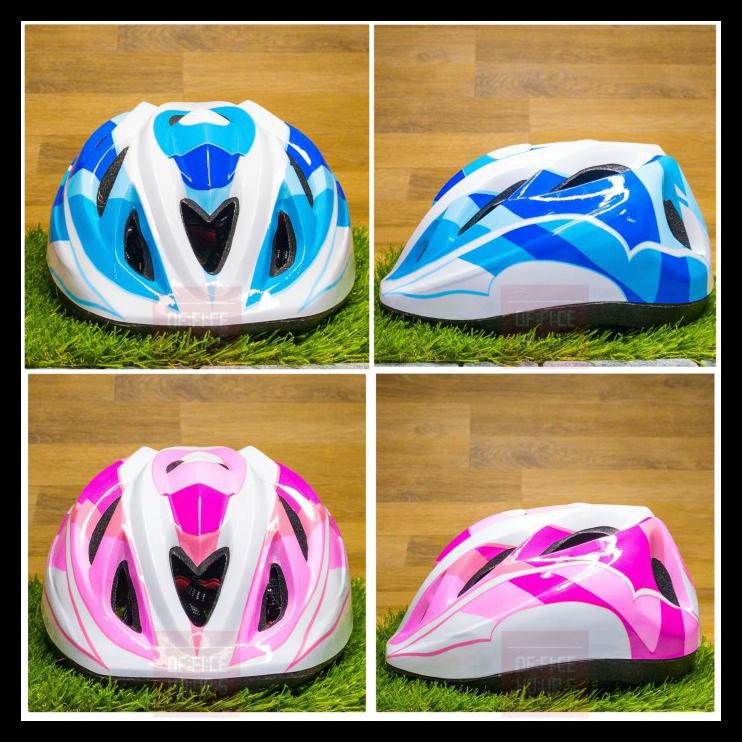 UNIK Helm sepeda anak adjustable. - Merah