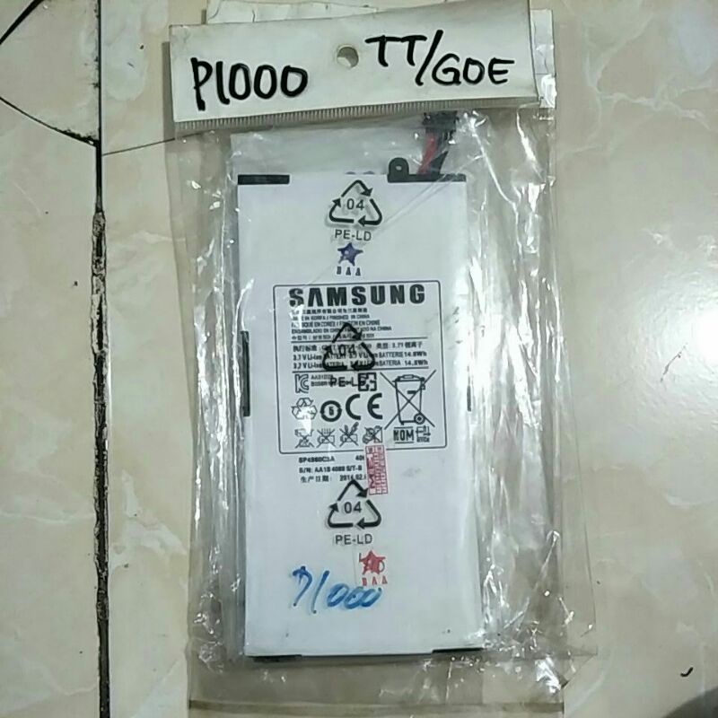 Baterai Samsung Galaxy Tab 7 Tab7 GT-P1000,GT-P1010 Original Battery