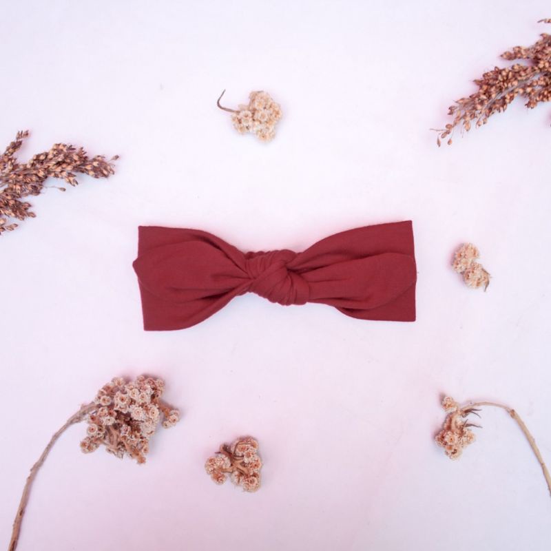 VINATA-BANDANA BAYI WARNA POLOS - BANDO BAYI MURAH