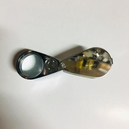 

Kaca Pembesar 30x 21mm Led Power Jewelery Loupe ORIGINAL High Quality