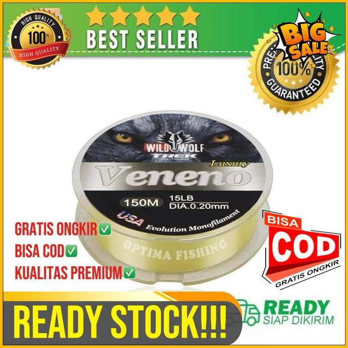 Senar Pancing Wildwolf Veneno 150M