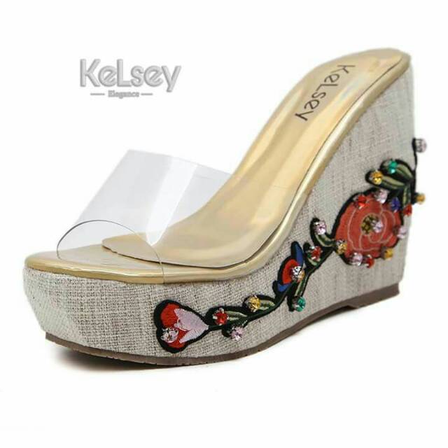 Sepatu KELSEY 5380-6 wedges