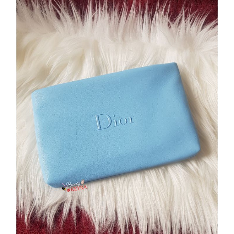 dior haze blue pouch