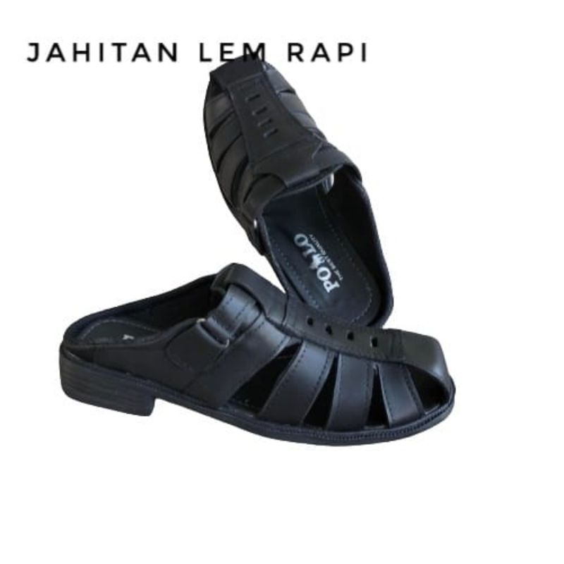 selop kulit pria /sepatu sandal pria /sandal sepatu pria kulit /sepatu sandal kasual