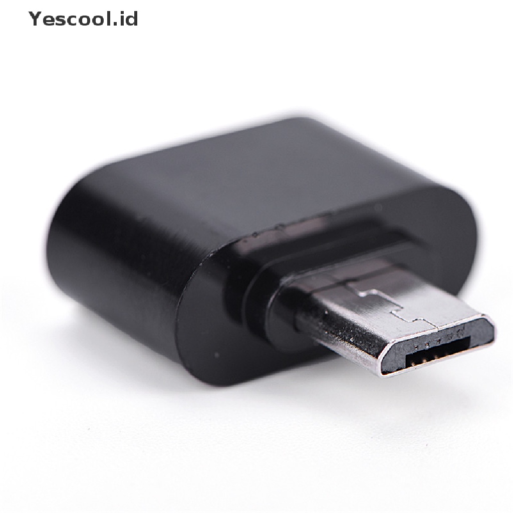 (Yescool) Kabel Adapter OTG Micro USB Ke USB Untuk Tablet PC Android Samsung Xiaomi HTC SONY LG