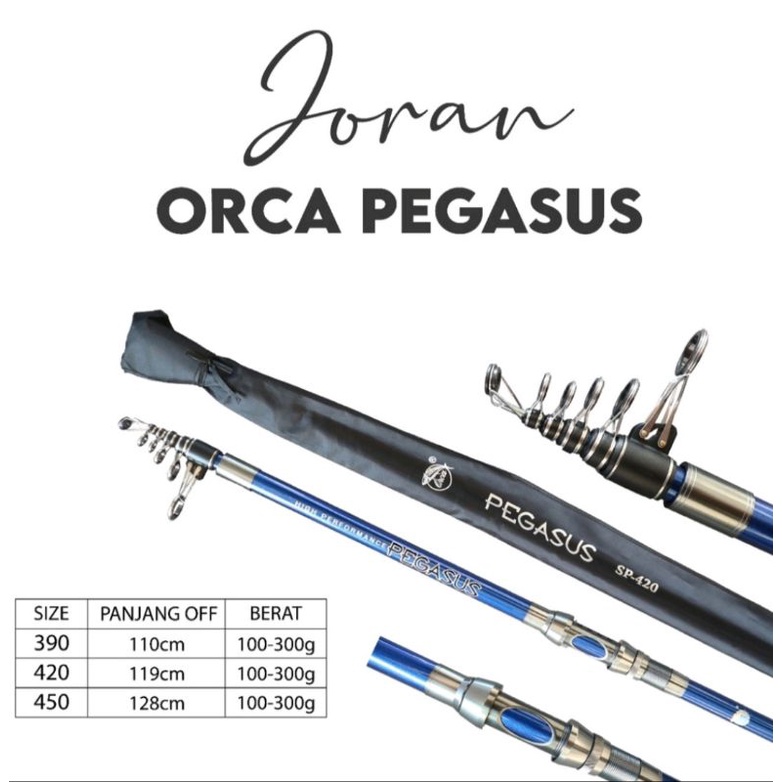 joran orca pegasus 420 cm (non fuji)