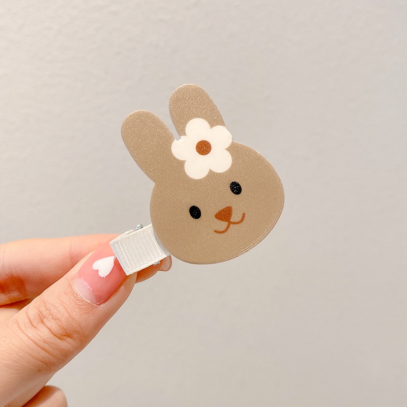 2022 Jepit Rambut Bentuk Bebek Kartun Gaya Korea Untuk Anak Perempuan