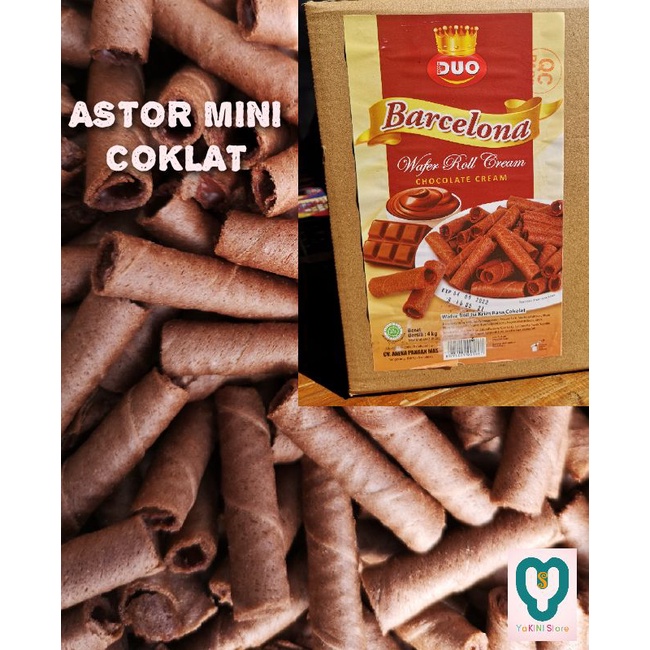 

Astor Mini Rasa Coklat 250gr