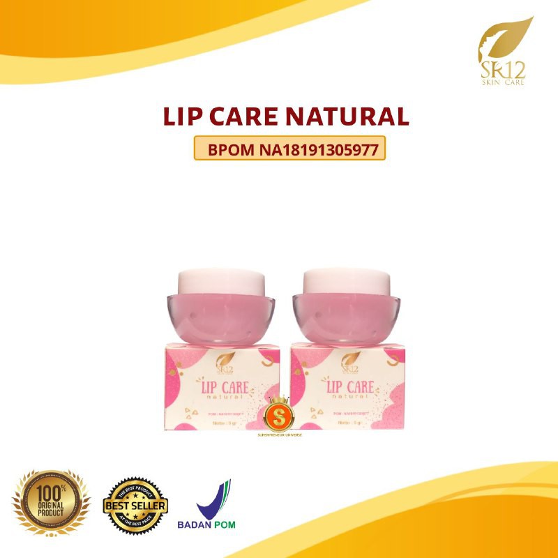 NEW PELEMBAB BIBIR ALAMI SR12 LIP CARE LIP BALM ...