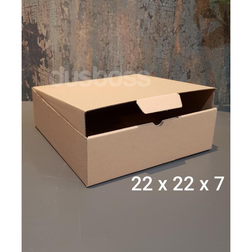 

Kardus Karton Uk.22X22X7 Cm --Die Cut Dan Easy Usage--