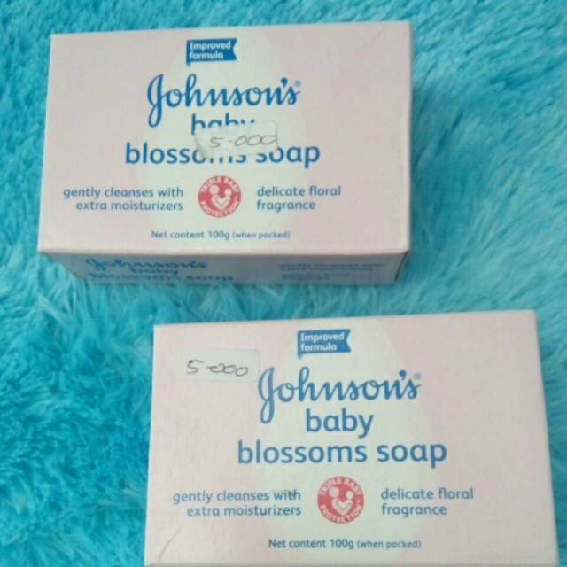 Johnson baby blossom soap