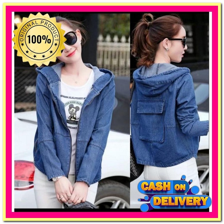Jaket Jeans Kekinian Cewek Levis Wanita Jins Import Denim Jacket  Jaket Wanit Jaket Jeans Lv Mutiara