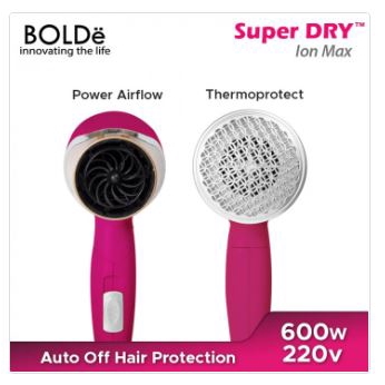 Bolde Super Dry Ion Max Hair Dryer