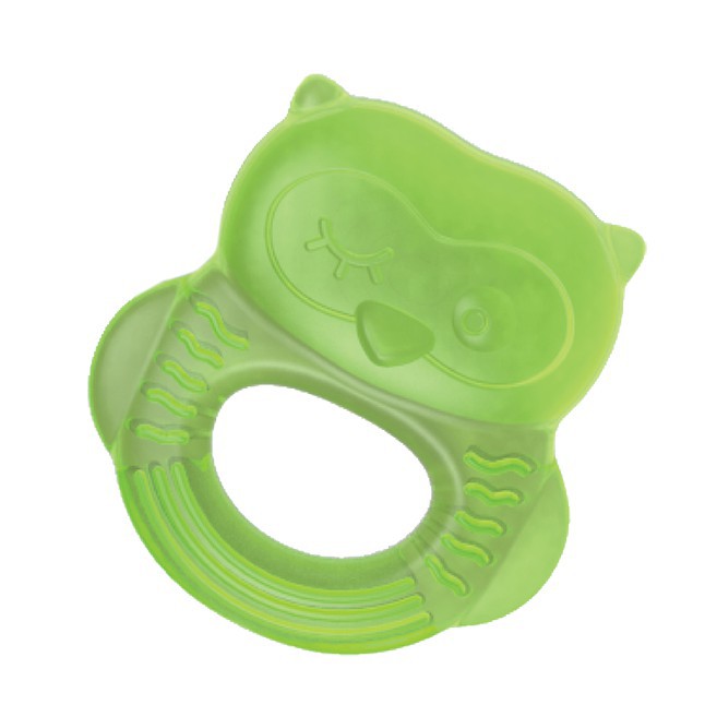 Baby Safe Cooling Teether With Case TT005 Hijau Gigitan Bayi