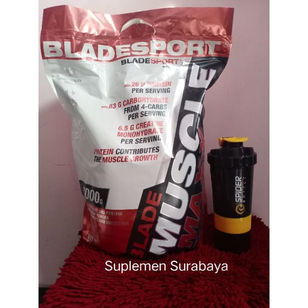 Blade Sport Musclemaxx Gainer 15Lbs BPOM Harga Grosir