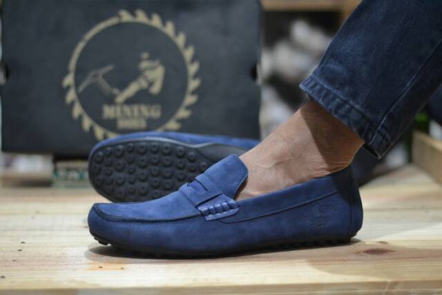 Sepatu Pria Slip On Casual Kerja Kantor Kuliah Ngampus Santai Original