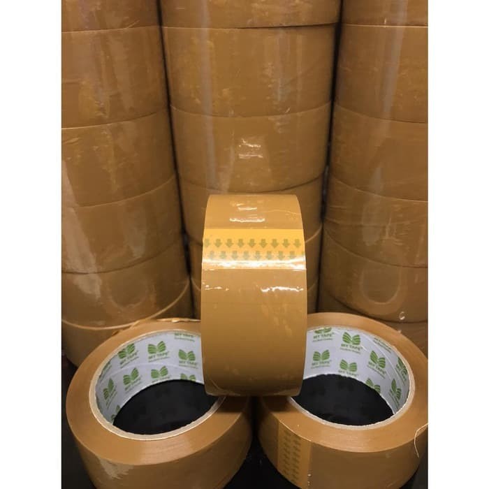 

Lakban Coklat/Bening OPP My Tape 90 Yard (6Roll)