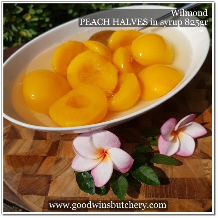 

Kalengbuah- Fruit Wilmond Peach Halves In Syrup 825Gr (Exp.Date See Desc) -Buah-Kaleng.