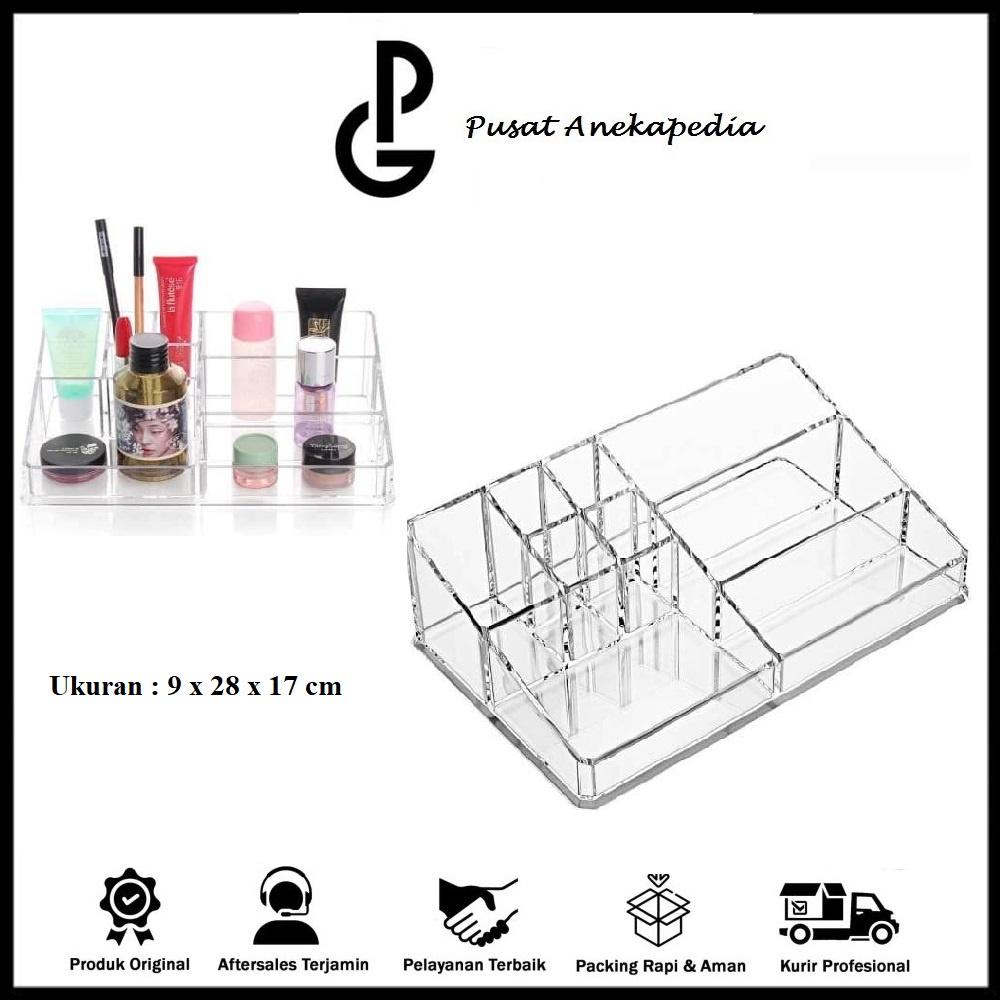 Tempat Makeup RM06- Tempat Kosmetik - Rak Makeup - Rak Makeup - Acrylic