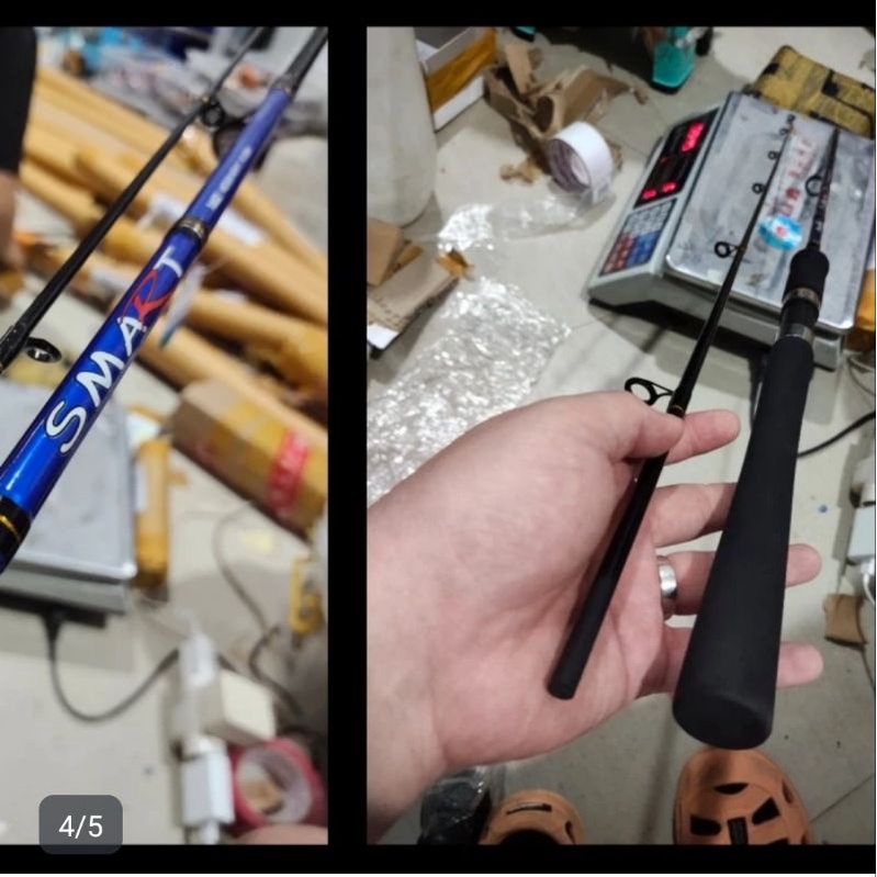 joran pancing charm smart blue 165-20lb carbon solid