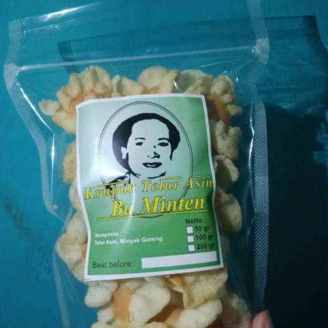 

Keripik telur asin