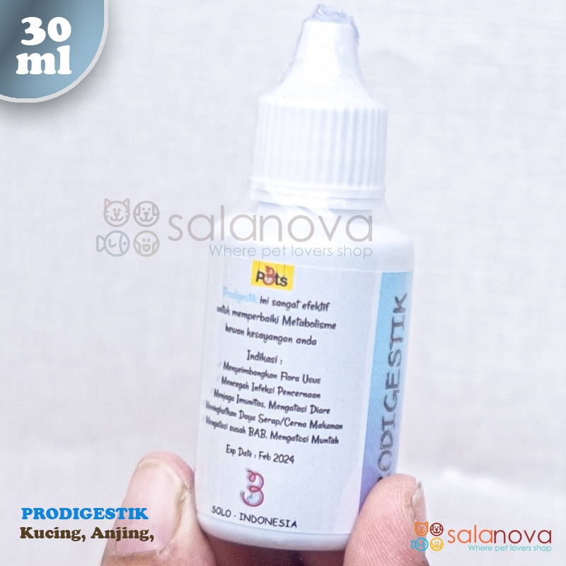 Prodigestik Memperbaiki Metabolisme Tubuh Hewan 30ml - P3ts