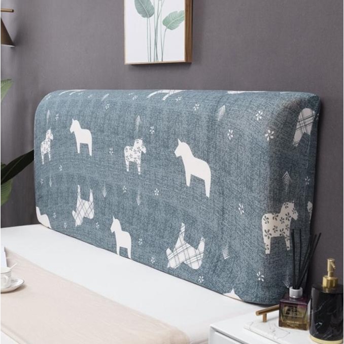 Full Elastic Headboard Cover / Penutup Sarung Divan Elastis Spring Bed