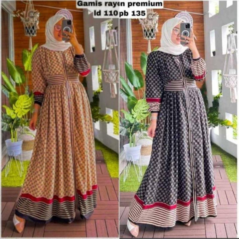 NEW GAMIS tali samping VIRAL GAMIS RAYON GAMIS MUSLIMAH