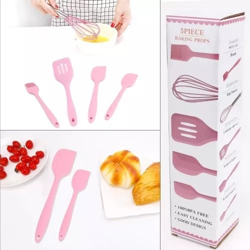 5 Piece Baking Props Silicon