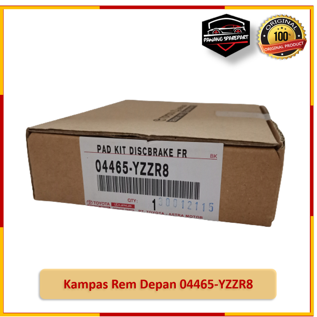 Kampas Rem Depan Avanza 04465-YZZR8