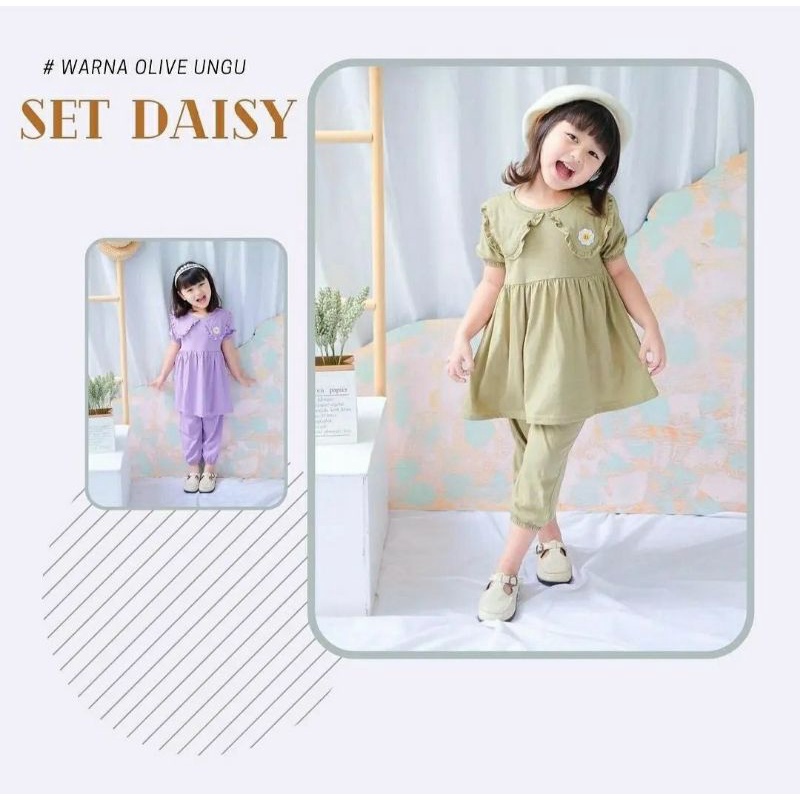 set daisy setelan anak perempuan
