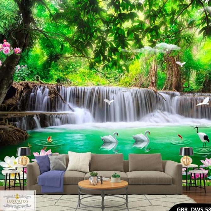 WALLPAPER 3D WALLPAPER CUSTOM WALLPAPER PEMANDANGAN ALAM Terbaru