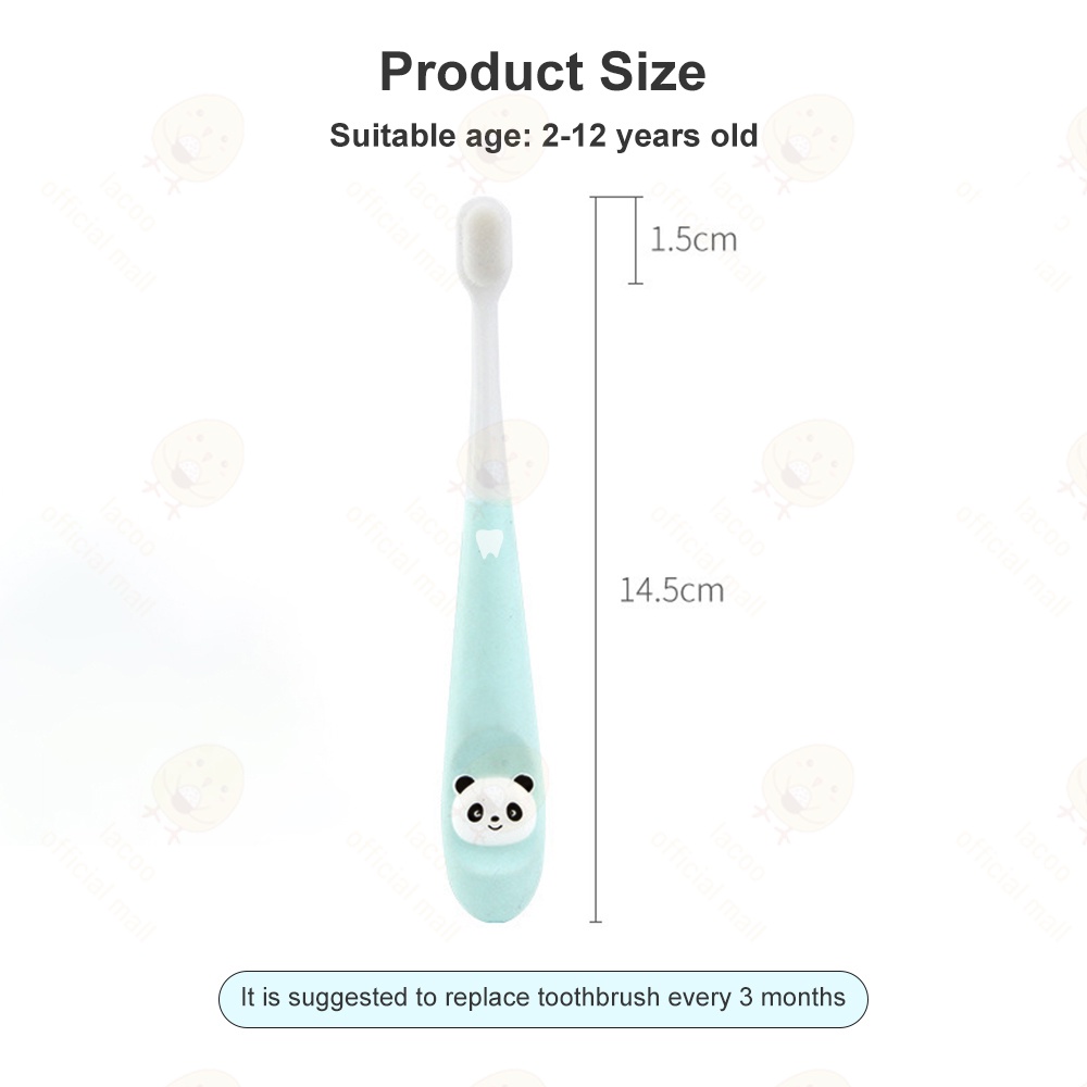 Sikat gigi bayi anak lembut Toothbrush baby lucupembersih mulut bayi 2-12 tahun