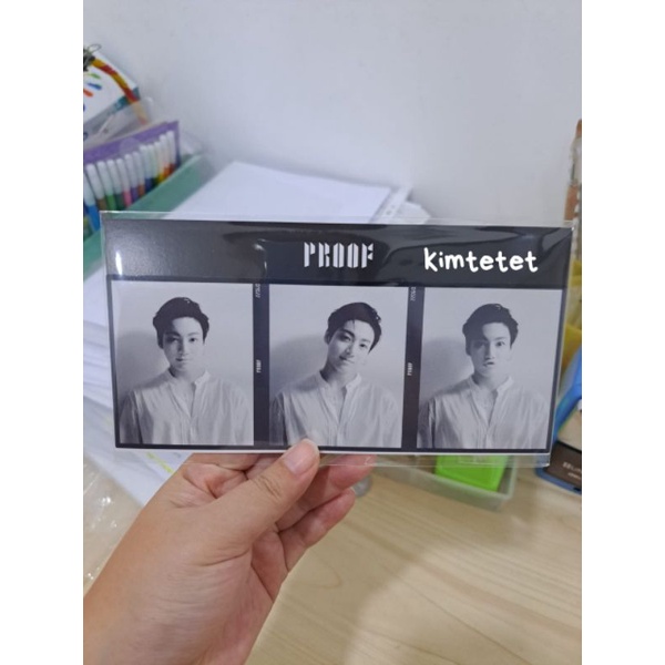 [SERIOUS BUYERS ONLY]  OFFICIAL POB Triptych Tryptich BTS JK Jungkook Weverse Preorder Benefit Proof