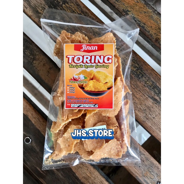 

Toring Keripik Lento Garing Kecil Jinan